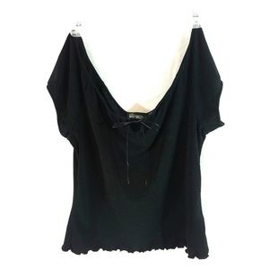 No Boundaries Womens Short Sleeve Shirt Size M